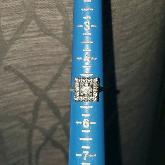 Designer Ring by Jabel Art Deco Platinum .5ct Ring - Picture 3 of 8